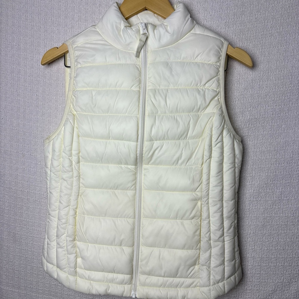 Love Tree White‎ Puffer Vest